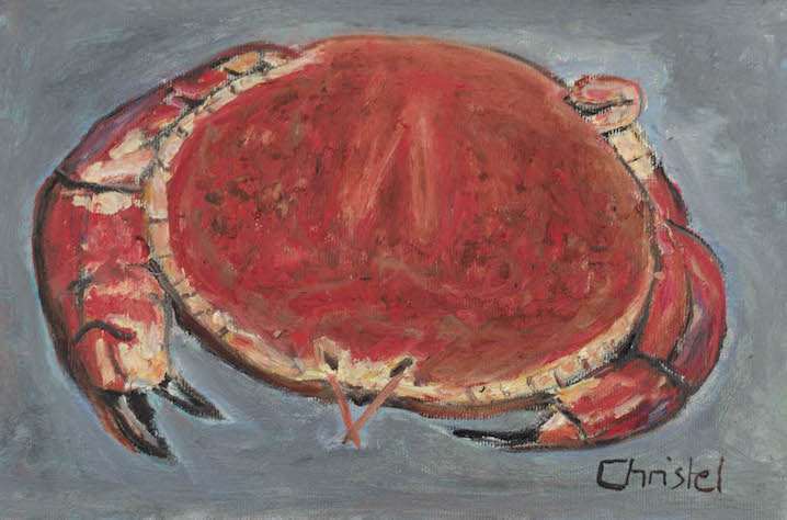 Un crabe dormeur